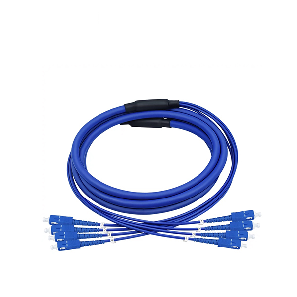 4-Core Single-Mode Armored Patch Cord